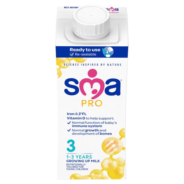 SMA PRO Growing Up Baby Milk Liquid Ready To Feed 200ml