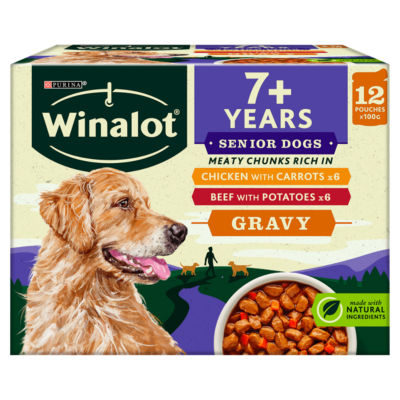 Winalot Meaty Chunks Senior Mixed in Gravy Wet Dog Food