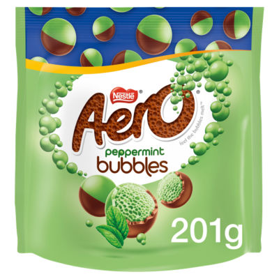 Aero Bubbles Peppermint Mint Chocolate Sharing Bag