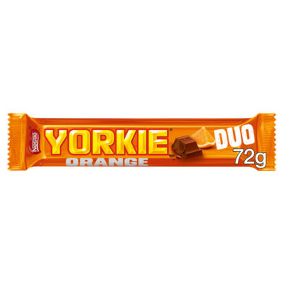 Yorkie Orange Milk Chocolate Duo Bar