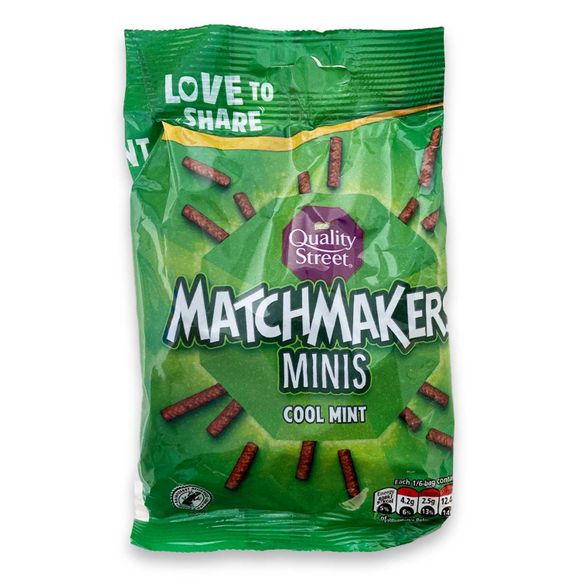 Quality Street Cool Mint Matchmakers Minis 120g