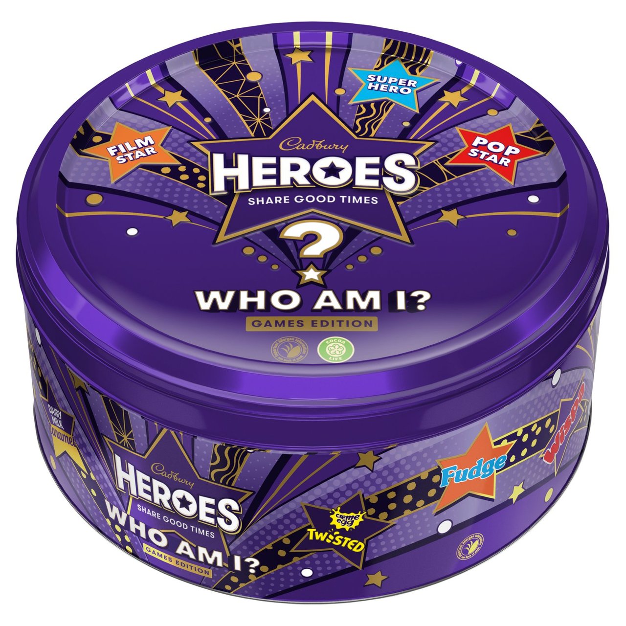 Cadbury Heroes Large Chocolate Tin