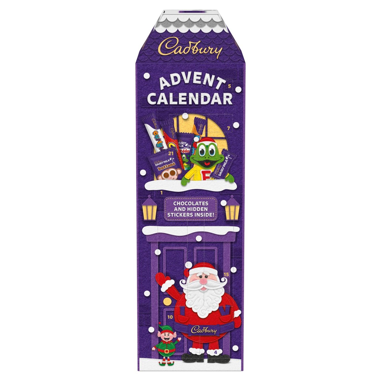 Cadbury Chocolate 3D Christmas Advent Calendar 308g