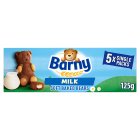 Barny Milk Soft Baked Bears Biscuits Multipack x5 125g