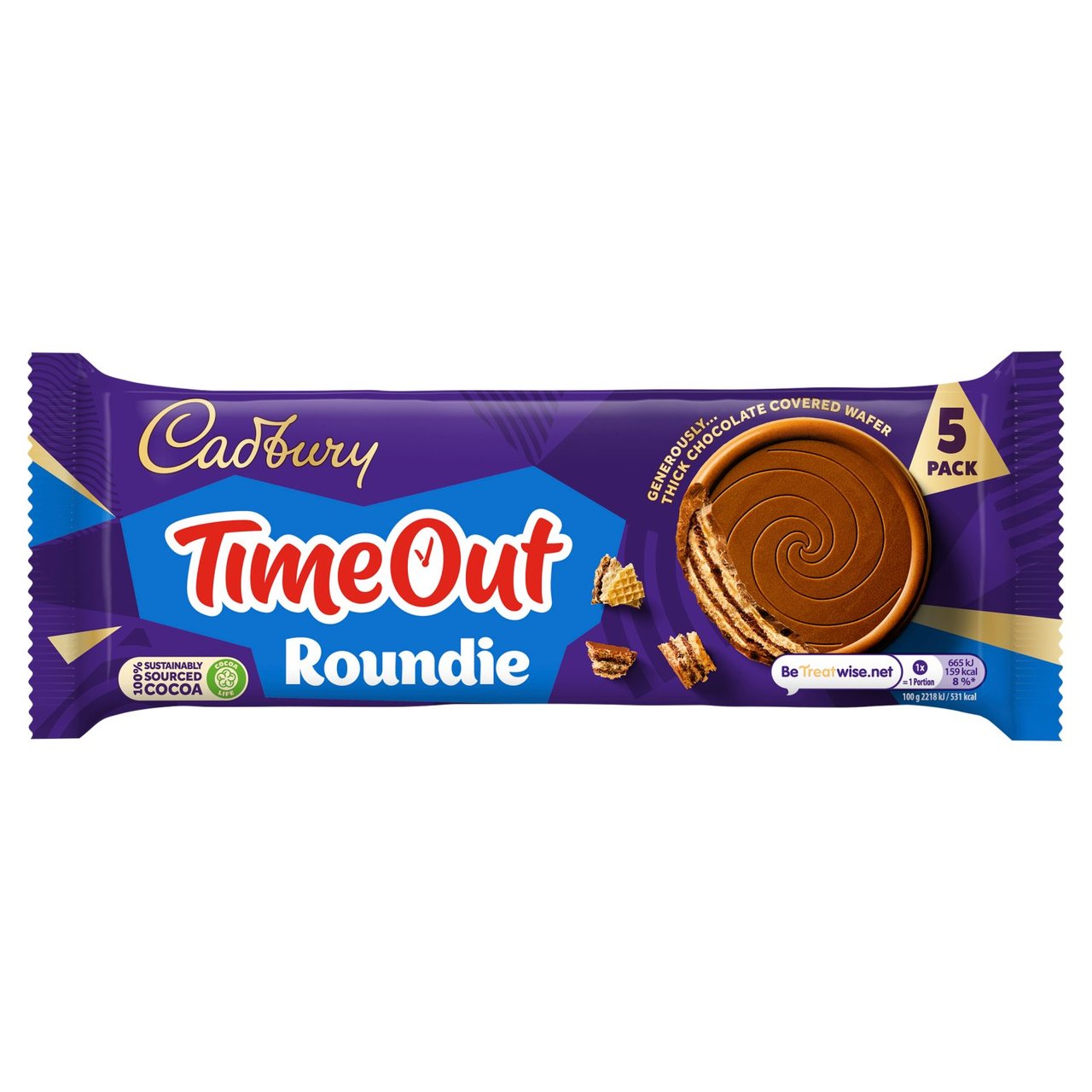 Cadbury Roundie Milk Chocolate Biscuits