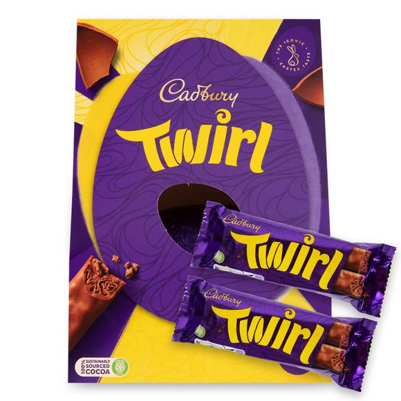 Cadbury Twirl Large Easter Egg 237g