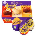 Cadbury Chocolate Mixed White Creme Egg, Caramel & Creme Egg