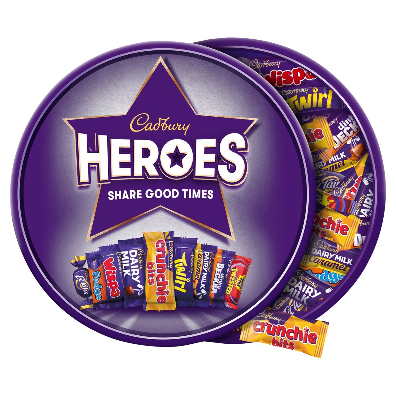 Cadbury Heroes Chocolate Sharing Tub 550g