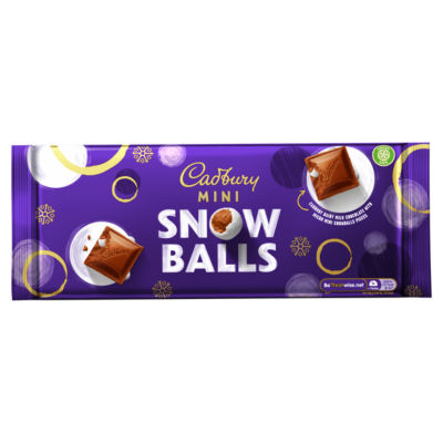 Cadbury Mini Snow Balls 360g