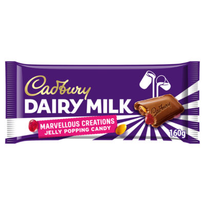 Cadbury Marvellous Creations Jelly Popping Candy Chocolate Bar