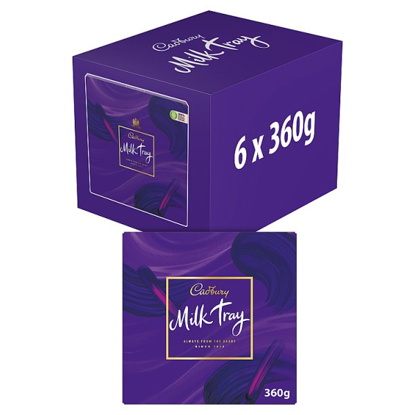 Cadbury Milk Tray Chocolate Box 360g