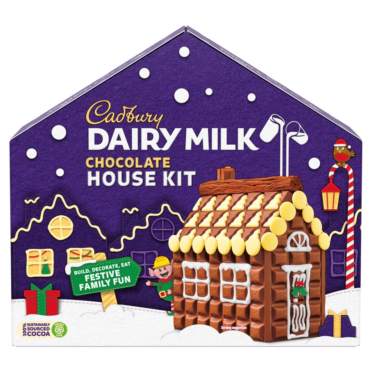 Cadbury Dairy Milk Christmas Chocolate House Kit