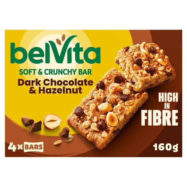 Belvita Baked Bar Chocolate & Hazelnut  4 x 40g