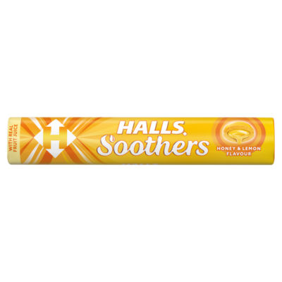 Halls Soothers Honey & Lemon Lozenges