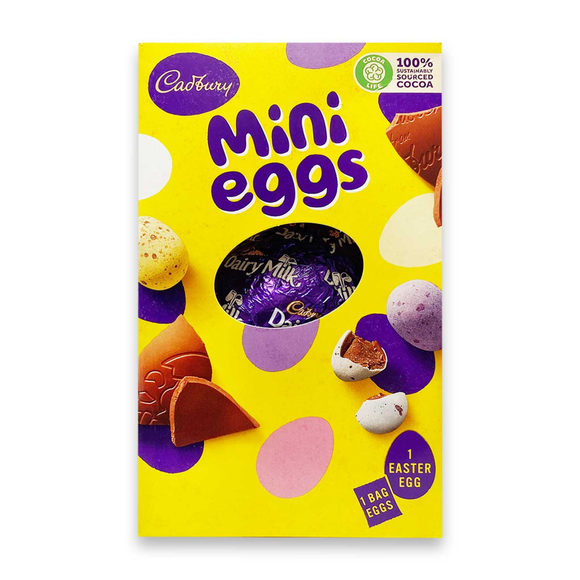 Cadbury Mini Eggs Medium Easter Egg 130g