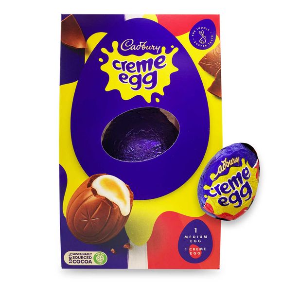 Cadbury Dairy Milk Creme Egg Medium Easter Egg 138g