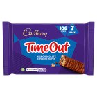 Cadbury Time Out Wafer Bar Multipack x7 141.4g