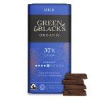 Green & Black's Organic Milk Chocolate 37% Cocoa Bar 90g