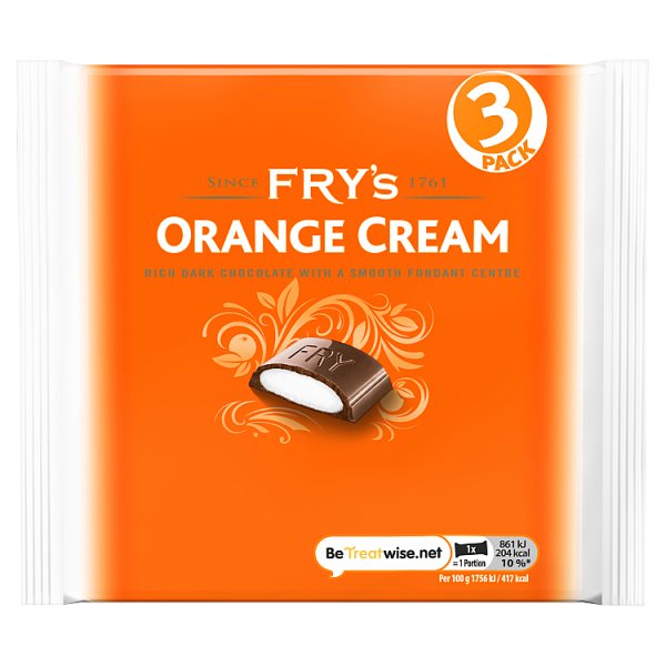 Fry's Orange Cream Multipack 3 Pack 147g