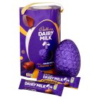 Giant Cadbury Easter Egg with Dairy Milk & Caramel Bars 245g