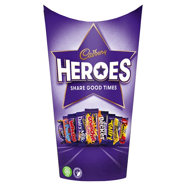 Cadbury chocolate Heroes Carton 290g