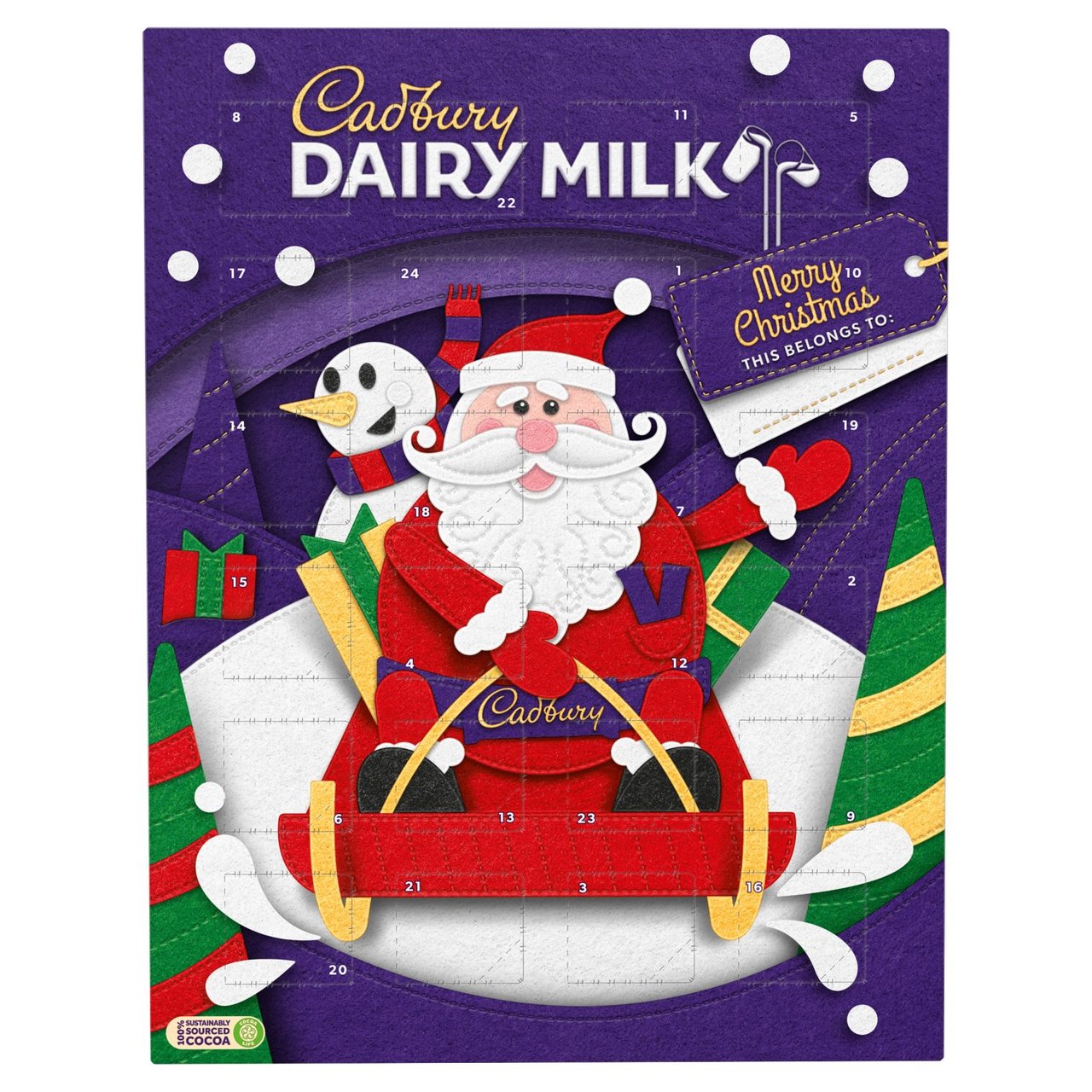 Cadbury Dairy Milk Chocolate Advent Calendar