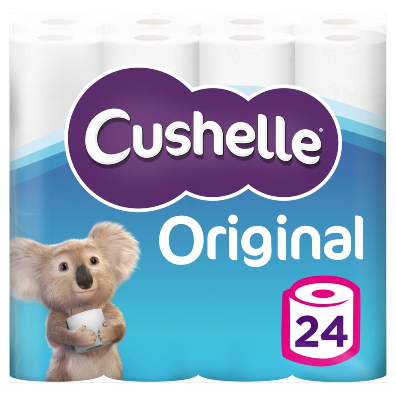 Cushelle Original Toilet Roll 24 Standard Rolls