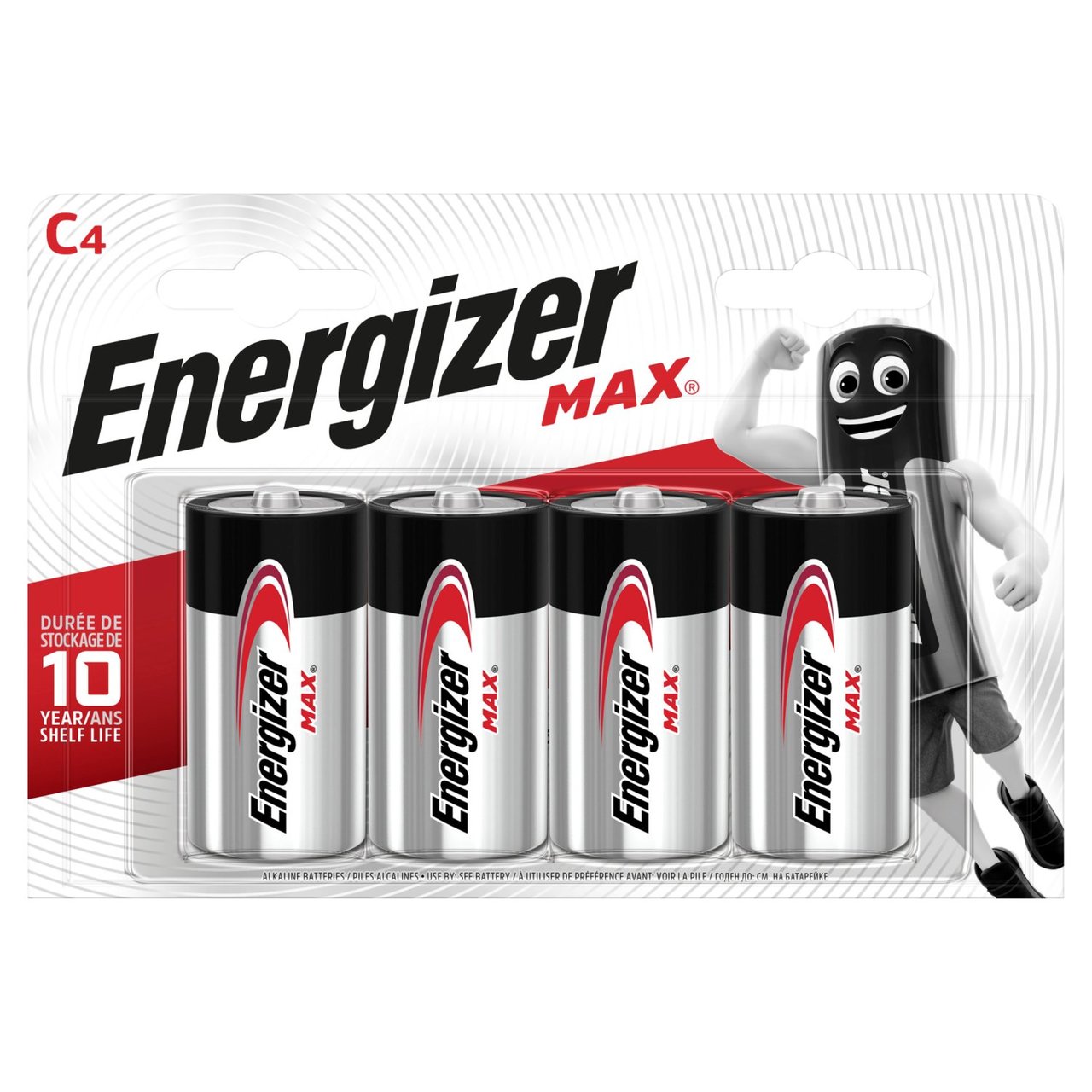 Energizer Max C Batteries, Alkaline