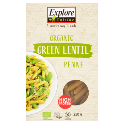 Explore Cuisine Organic Green Lentil Penne