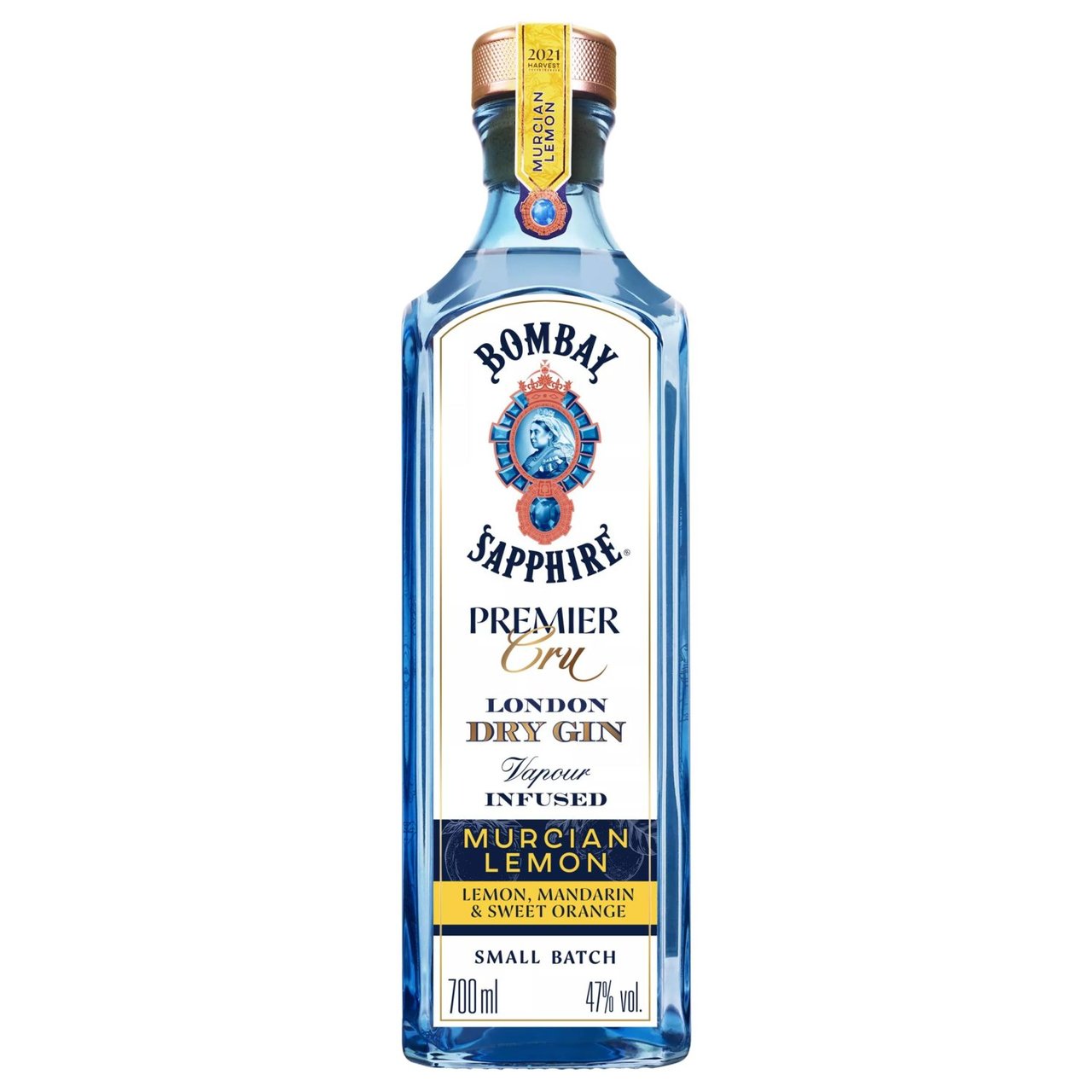 Bombay Sapphire Premier Cru Murcian Lemon Gin 70cl