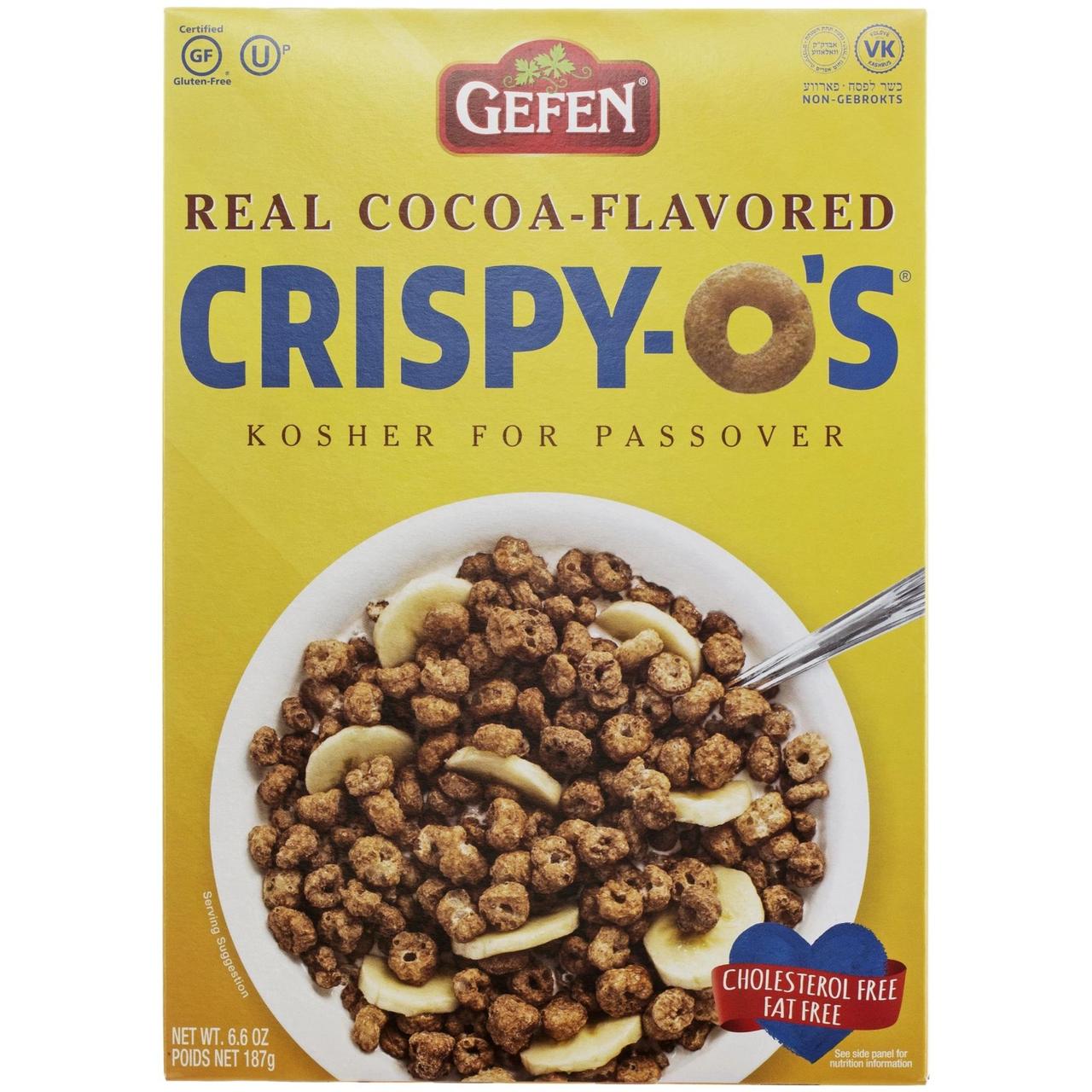 Gefen Crispyo Cereal Chocolate Passover