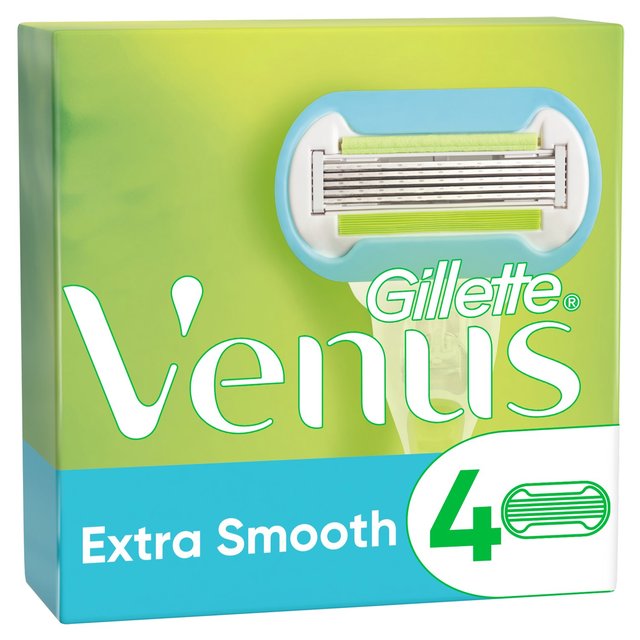 Venus Razor Blades Extra Smooth Blades 4 per pack