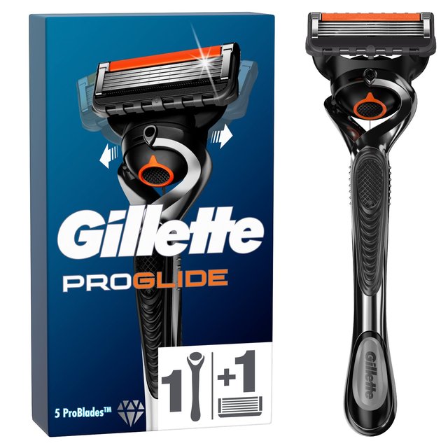 Gillette Fusion Proglide Manual Men's Razor With Flexball Handle Technology  With 1 Razor Blade