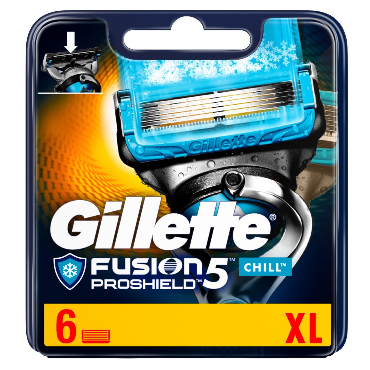 Gillette Fusion 5 ProShield Chill Razor Blades