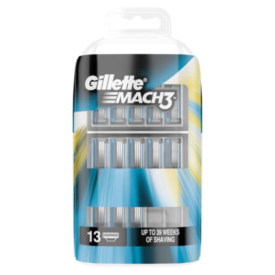 Gillette Mach3 Men's Razor Blades 13 Refills