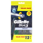 Gillette Blue3 Disposable Razors x12