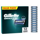 Gillette Mach 3 Men's Razor Blades x12