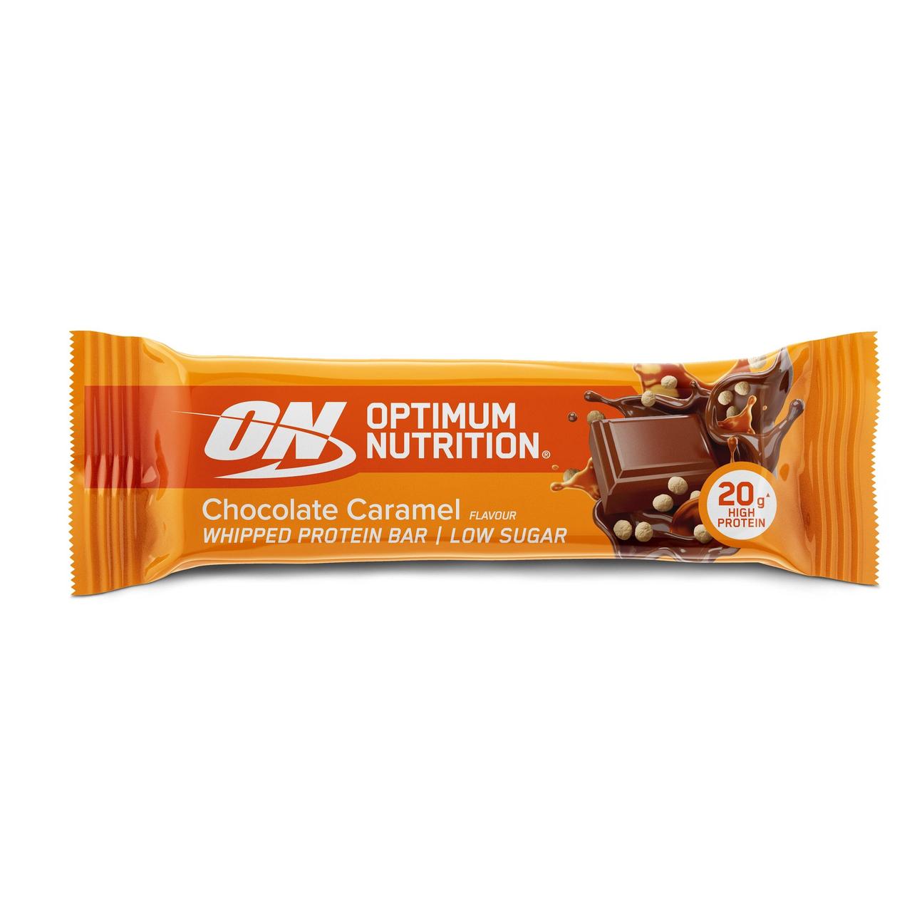 Optimum Nutrition Whipped Protein Bar Chocolate Caramel Protein Bar