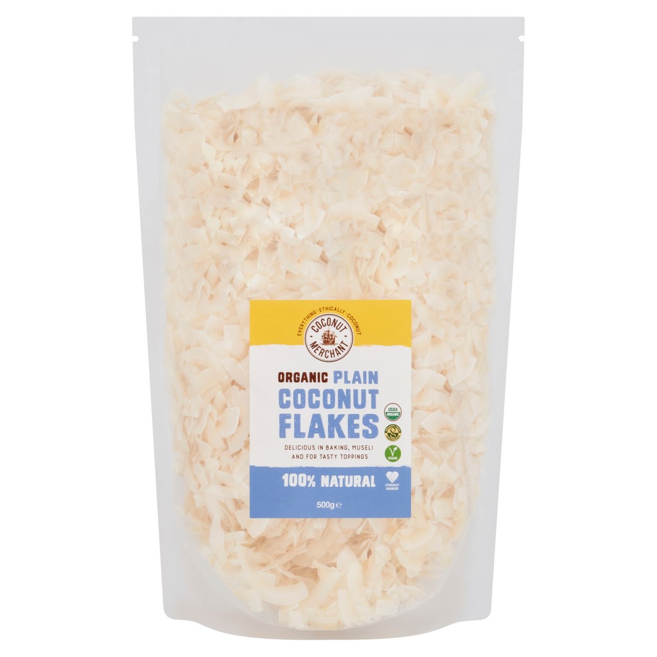 Coconut Merchant Organic Coconut Flakes