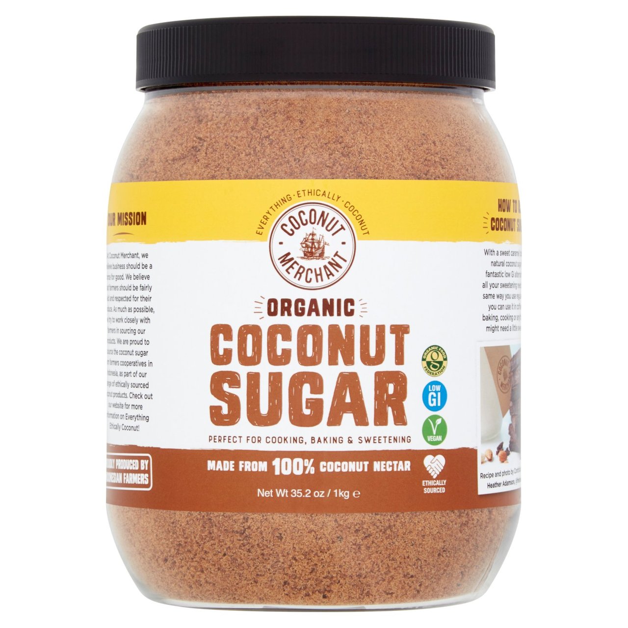 Coconut Merchant Organic Coconut Sugar