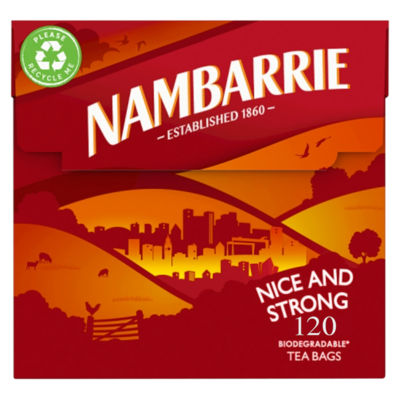 Nambarrie Nice and Strong 120 Tea Bags 348g