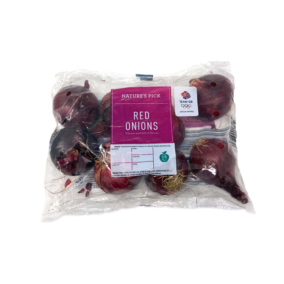 Nature's Pick Red Onions 1kg