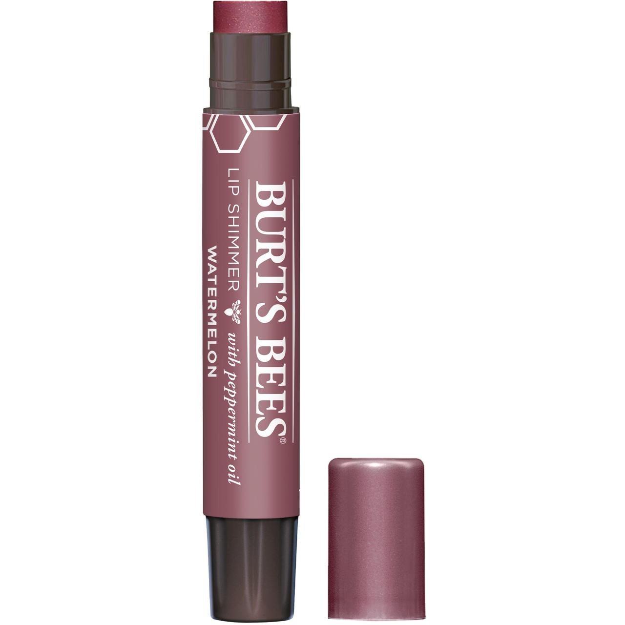 Burt's Bees 100% Natural Origin moisturising Lip Shimmer, Watermelon