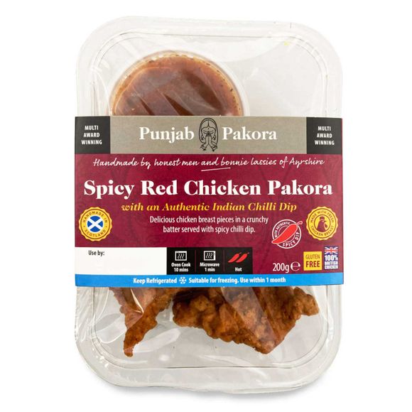 Punjab Pakora Spicy Red Chicken Pakora 200g