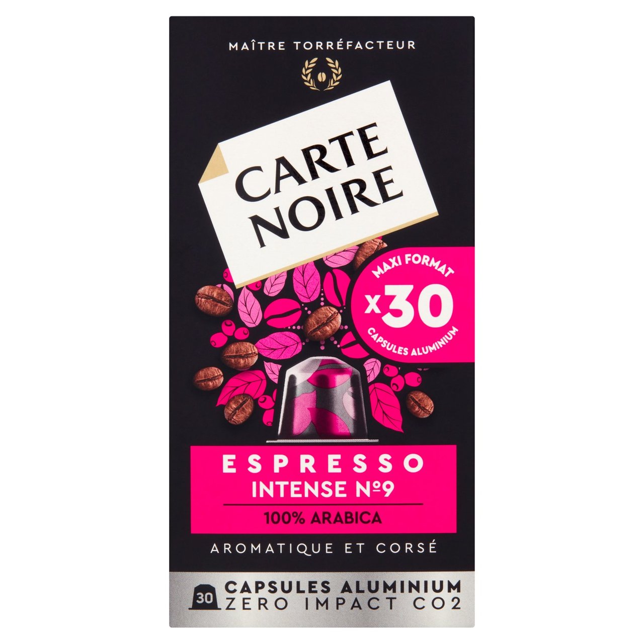 Carte Noire Intense Aluminium Nespresso Compatible Capsules