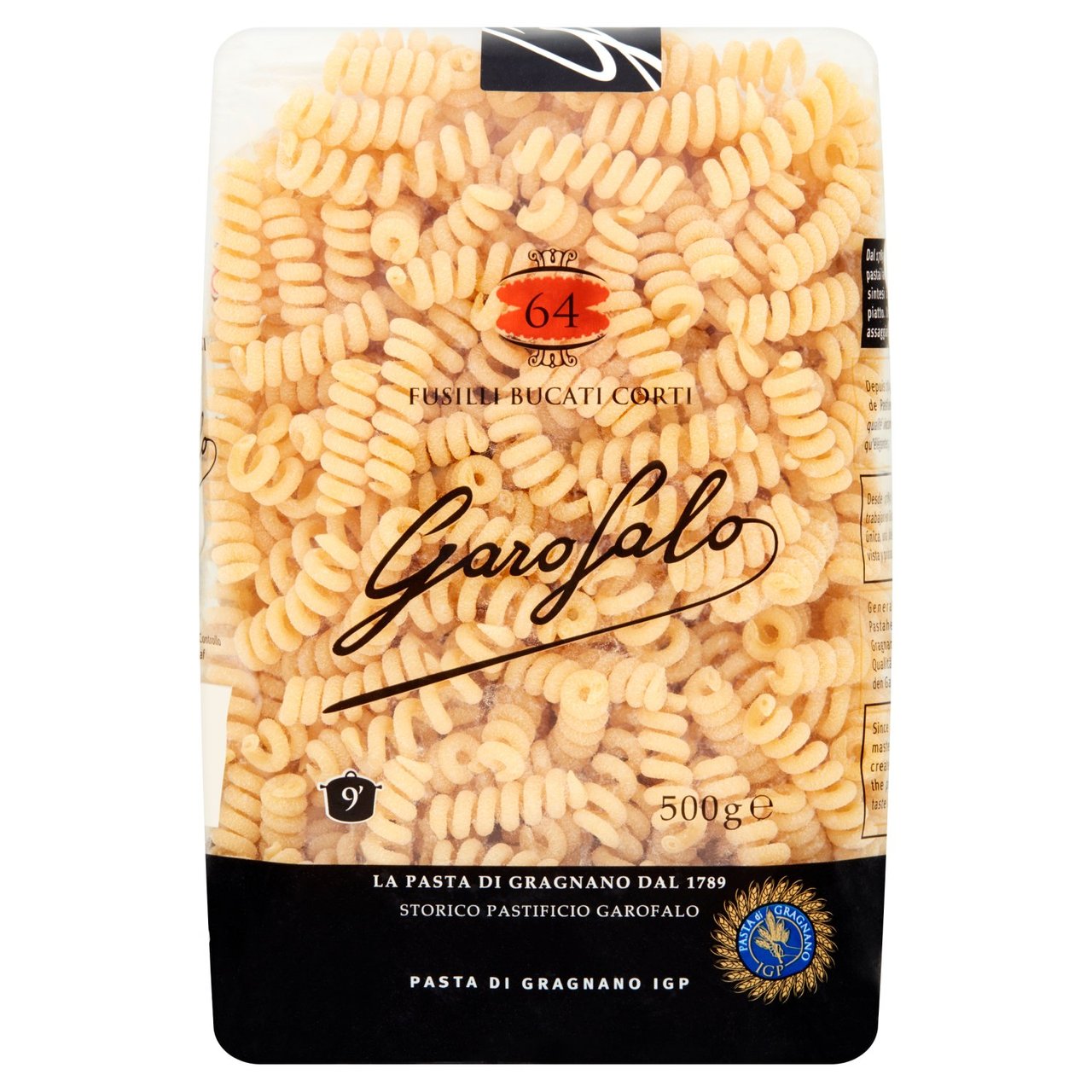 Garofalo Fusilli Bucati Corti Pasta