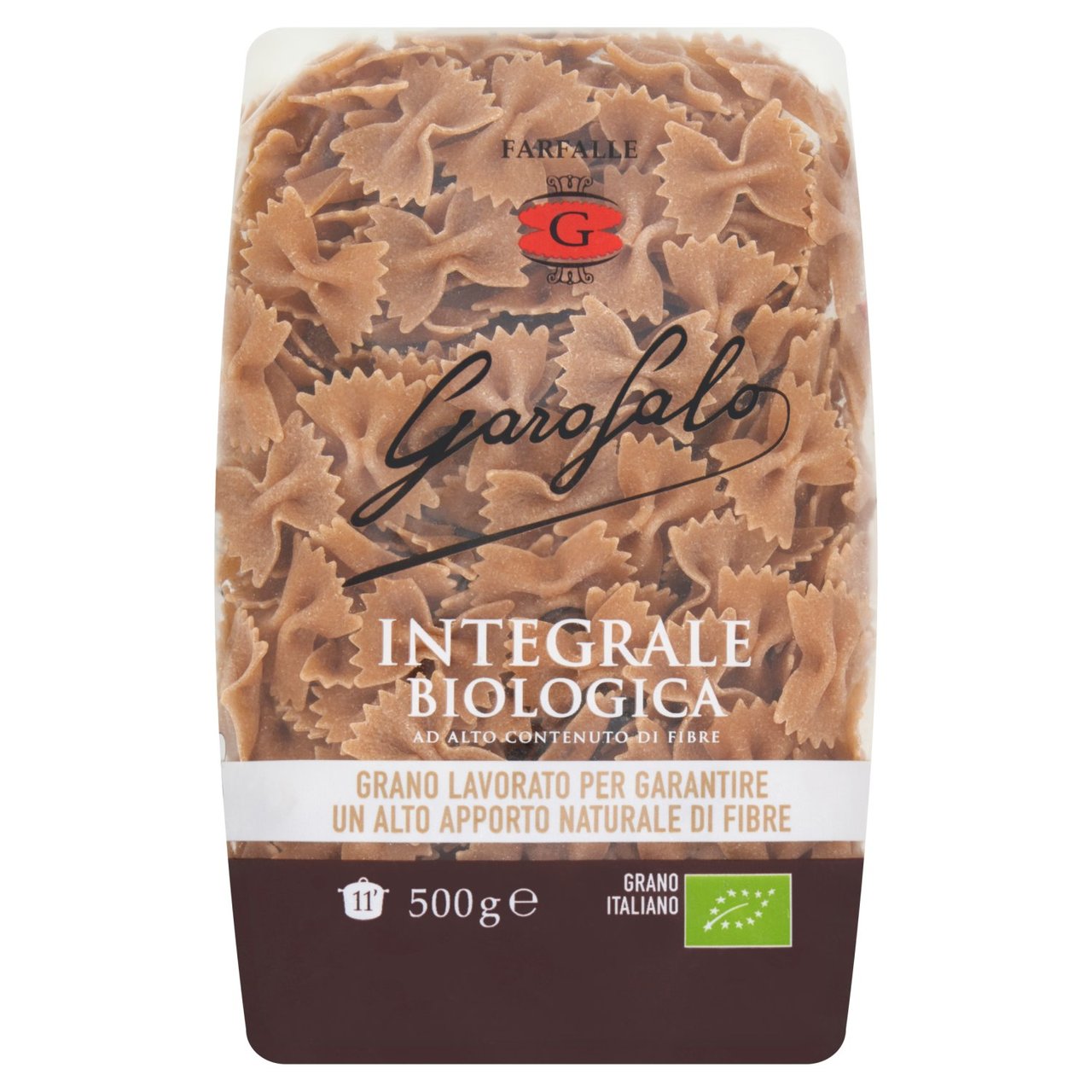 Garofalo Wholewheat Organic Farfalle Dry Pasta