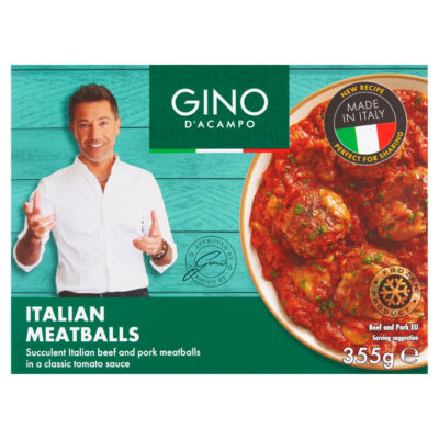 Gino D'Acampo Italian Meatballs 355g