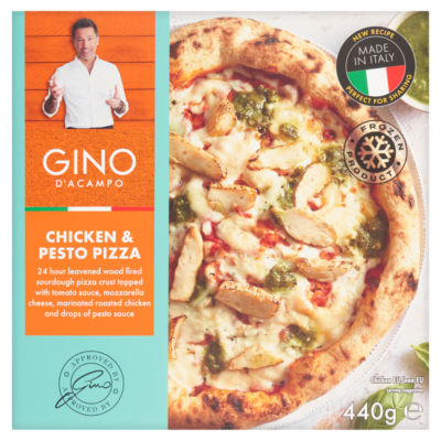 Gino D'Acampo Chicken & Pesto Pizza 440g