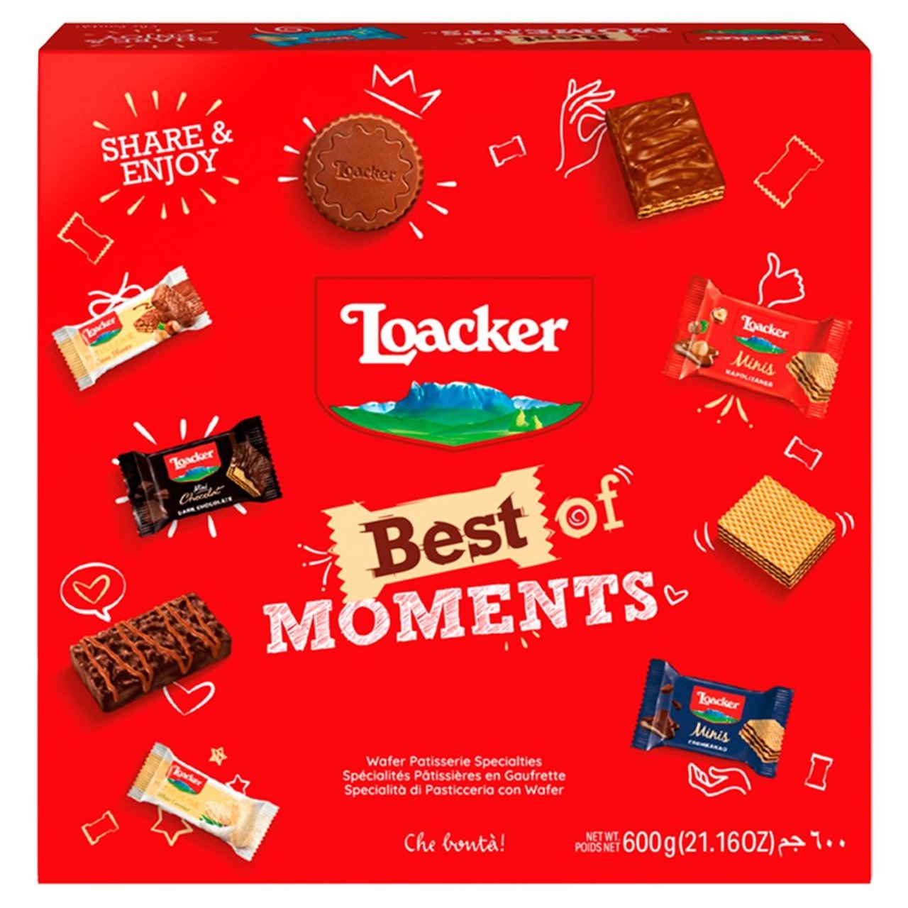 Loacker Best of Moments Variety Pack